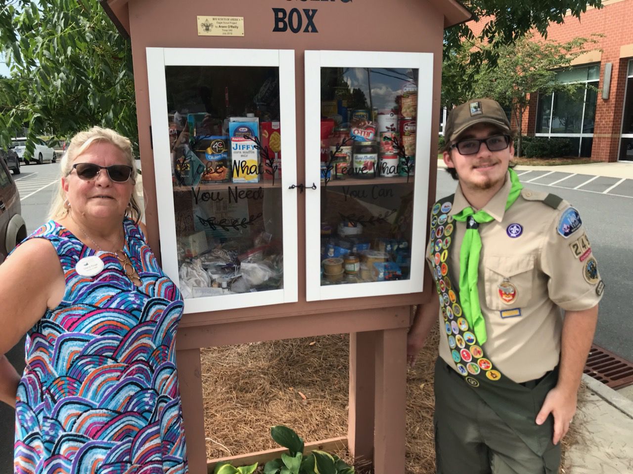 Blessing Box at Cabarrus Health Alliance